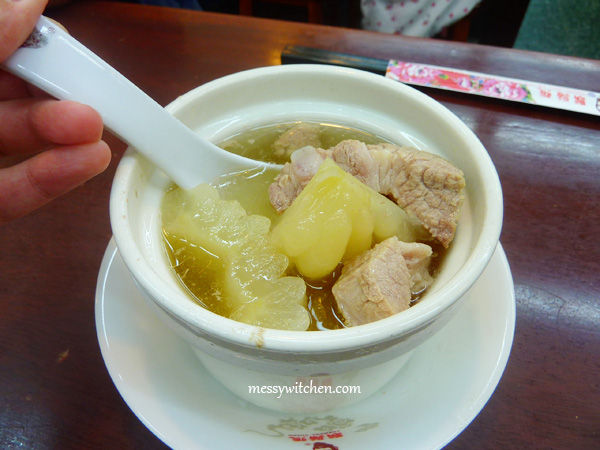 Bitter Melon Pork Ribs Soup @ Formosa Chang, Shilin, Taiwan